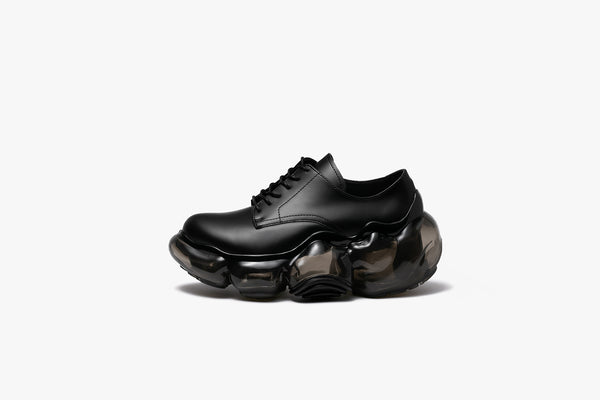 grounds MOOPIE PLAIN TOE BLACK / BLACK