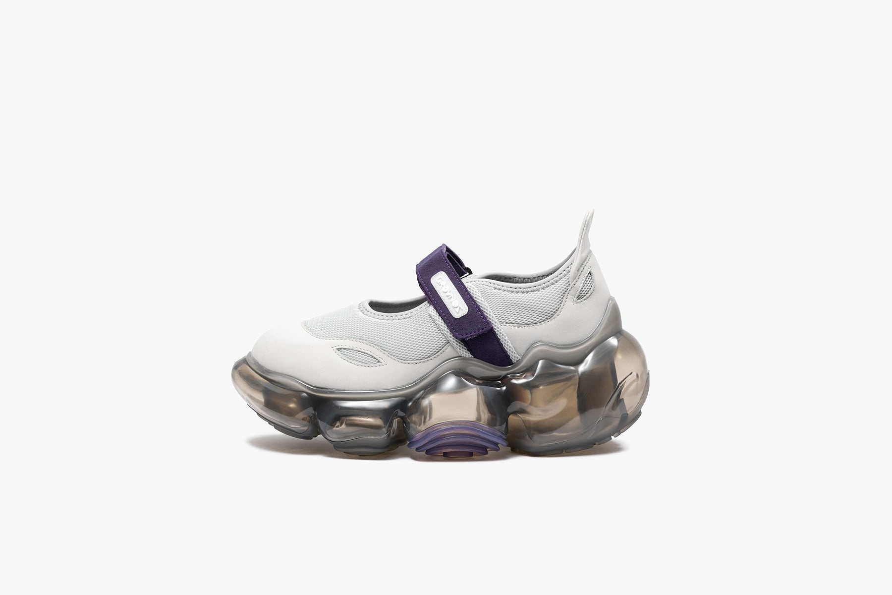 grounds MOOPIE MARY JANE GRAY PURPLE / DARK GRAY