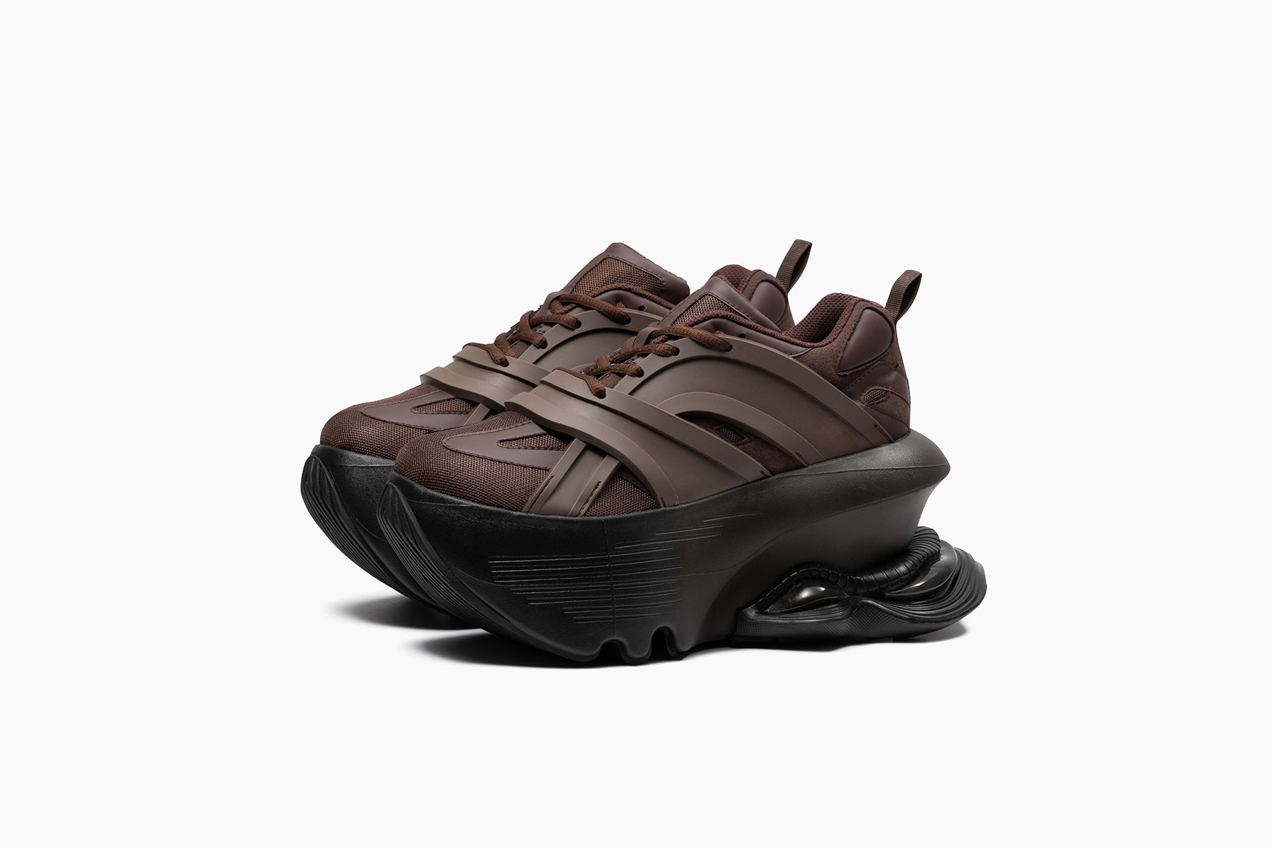 grounds JOG VISION FLUX CROSS　BROWN / BLACK