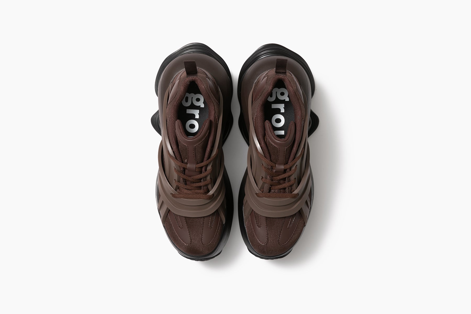 grounds JOG VISION FLUX CROSS　BROWN / BLACK