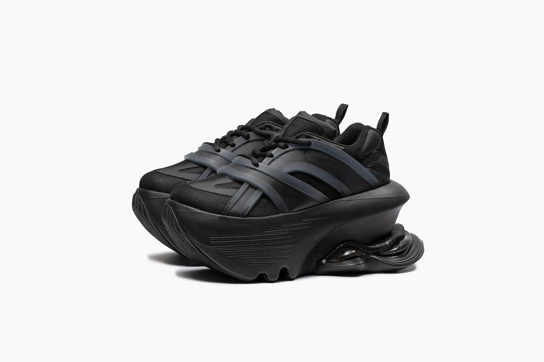 grounds JOG VISION FLUX CROSS　BLACK / BLACK