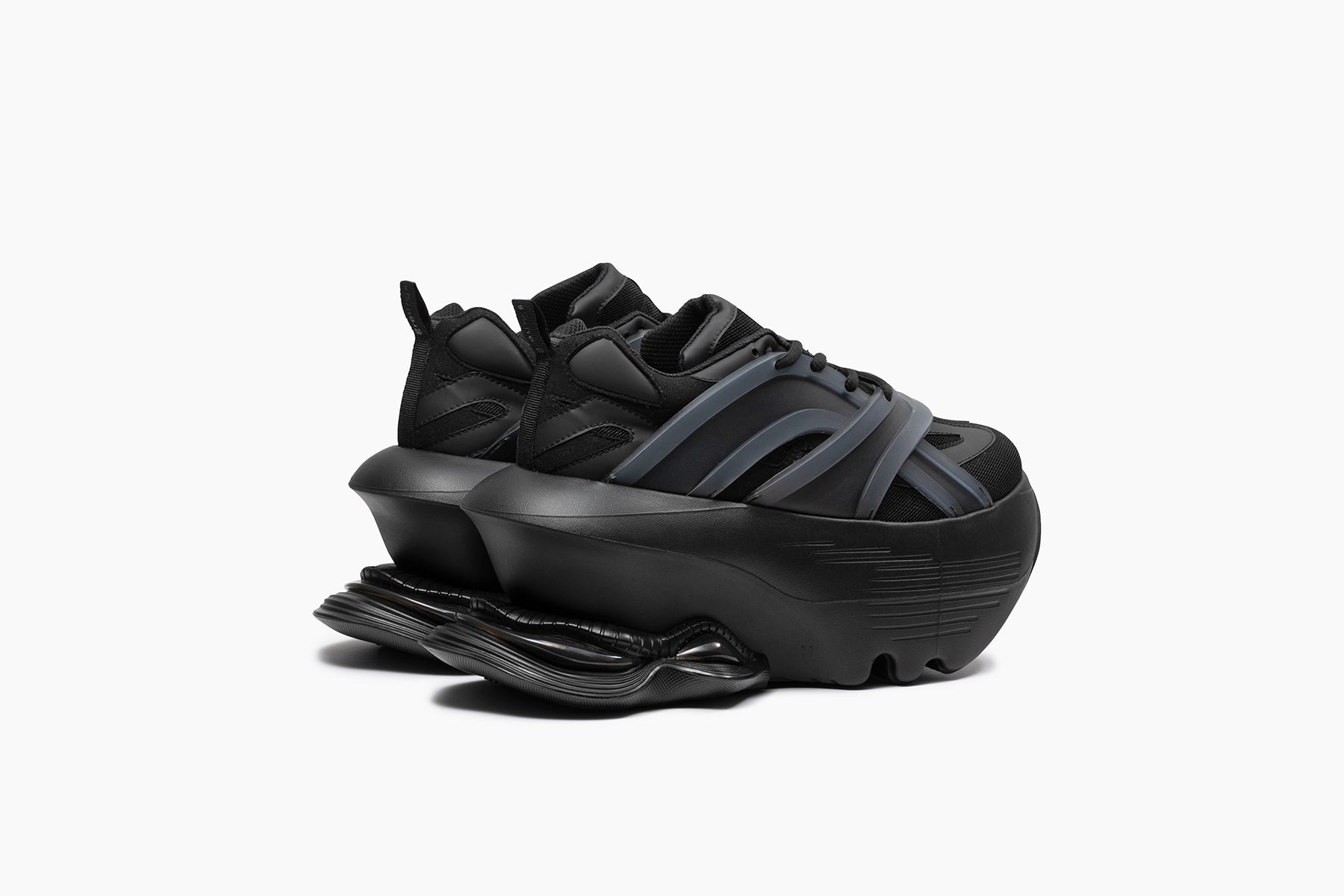 grounds JOG VISION FLUX CROSS　BLACK / BLACK