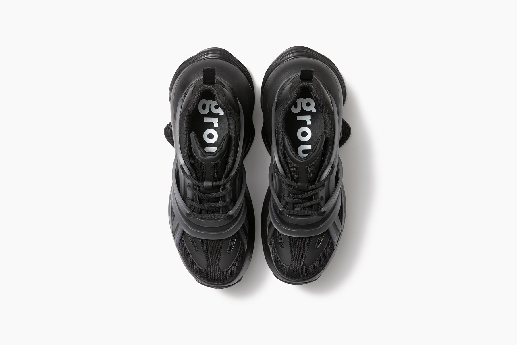 grounds JOG VISION FLUX CROSS　BLACK / BLACK
