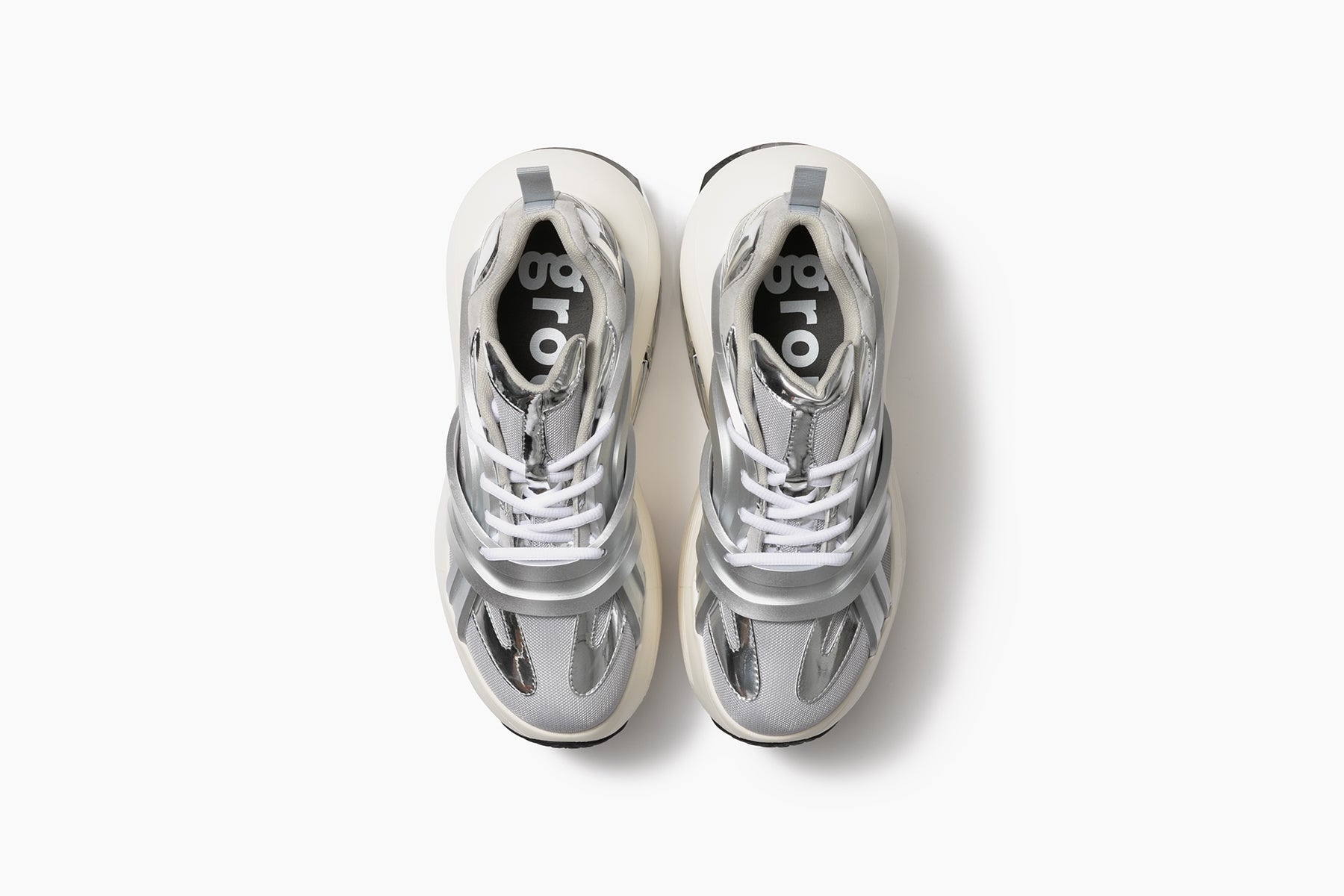 grounds JOG VISION CROSS CHROME　SILVER / WHITE SILVER