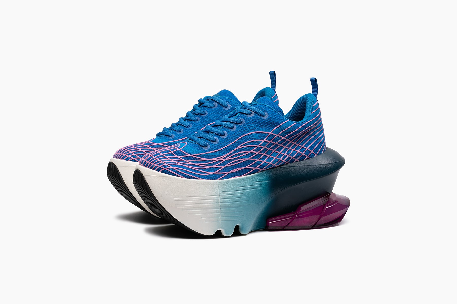 grounds JOG VISION DYNAMO　BLUE PINK / WHITE NAVY