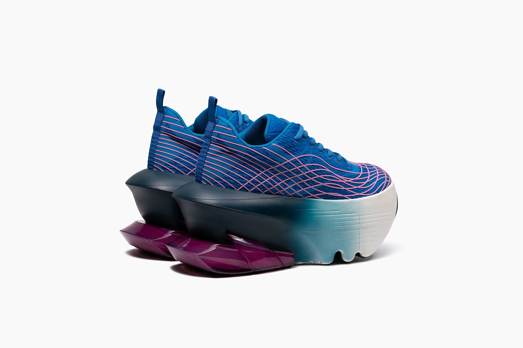 grounds JOG VISION DYNAMO　BLUE PINK / WHITE NAVY