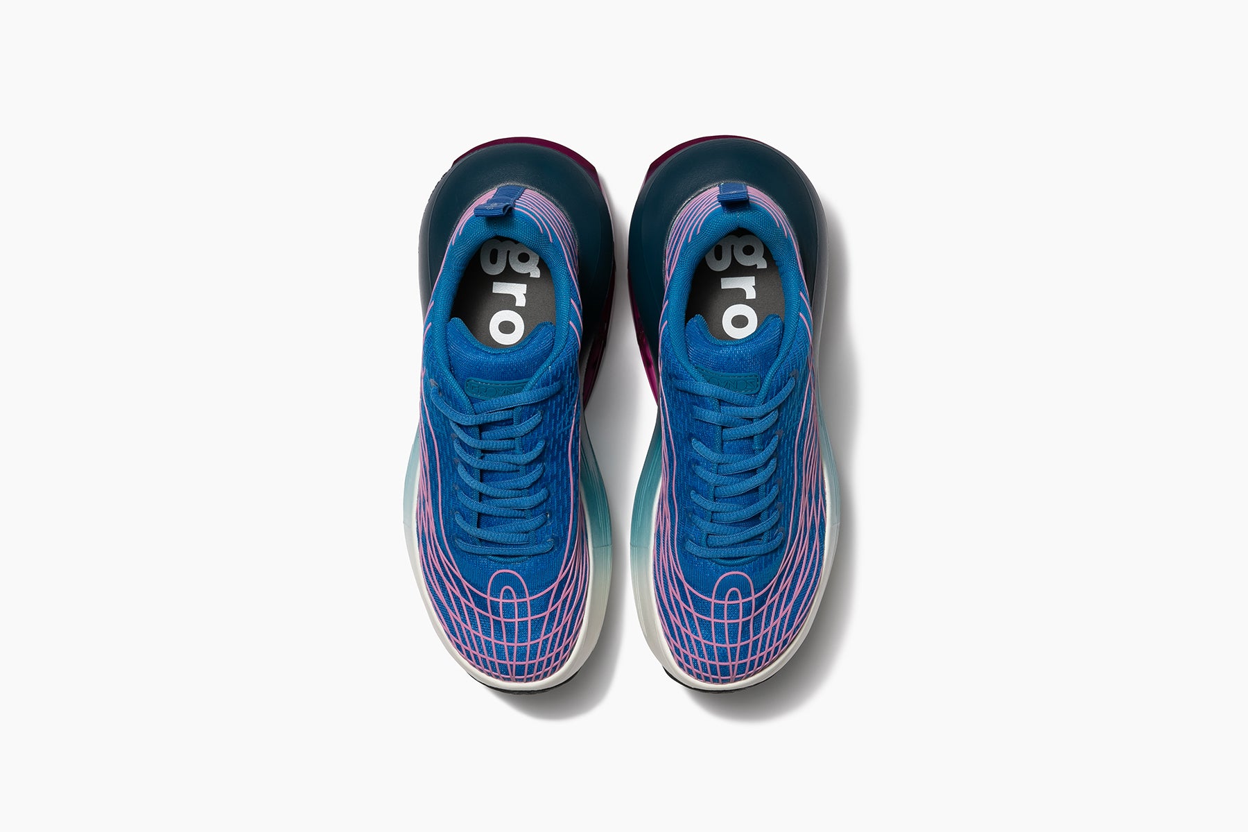 grounds JOG VISION DYNAMO　BLUE PINK / WHITE NAVY