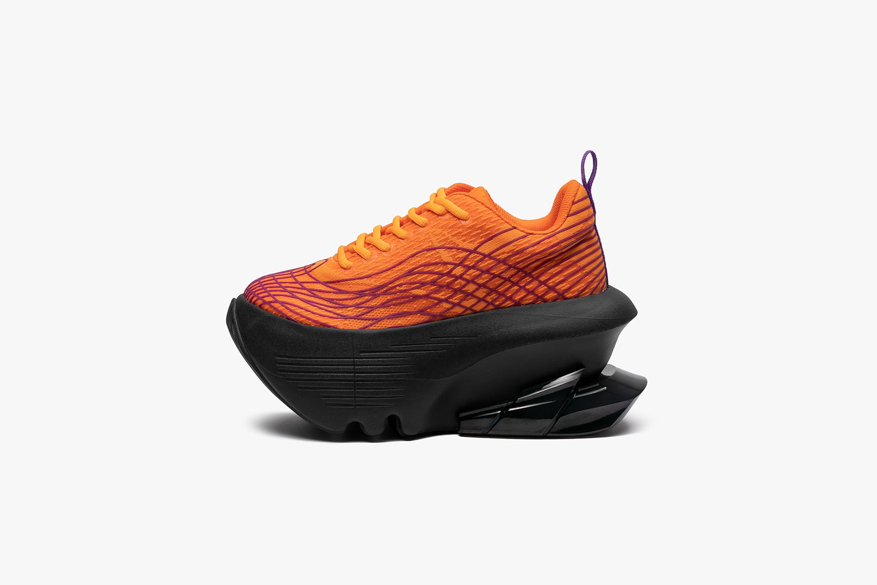 grounds JOG VISION DYNAMO NEON ORANGE PURPLE / BLACK