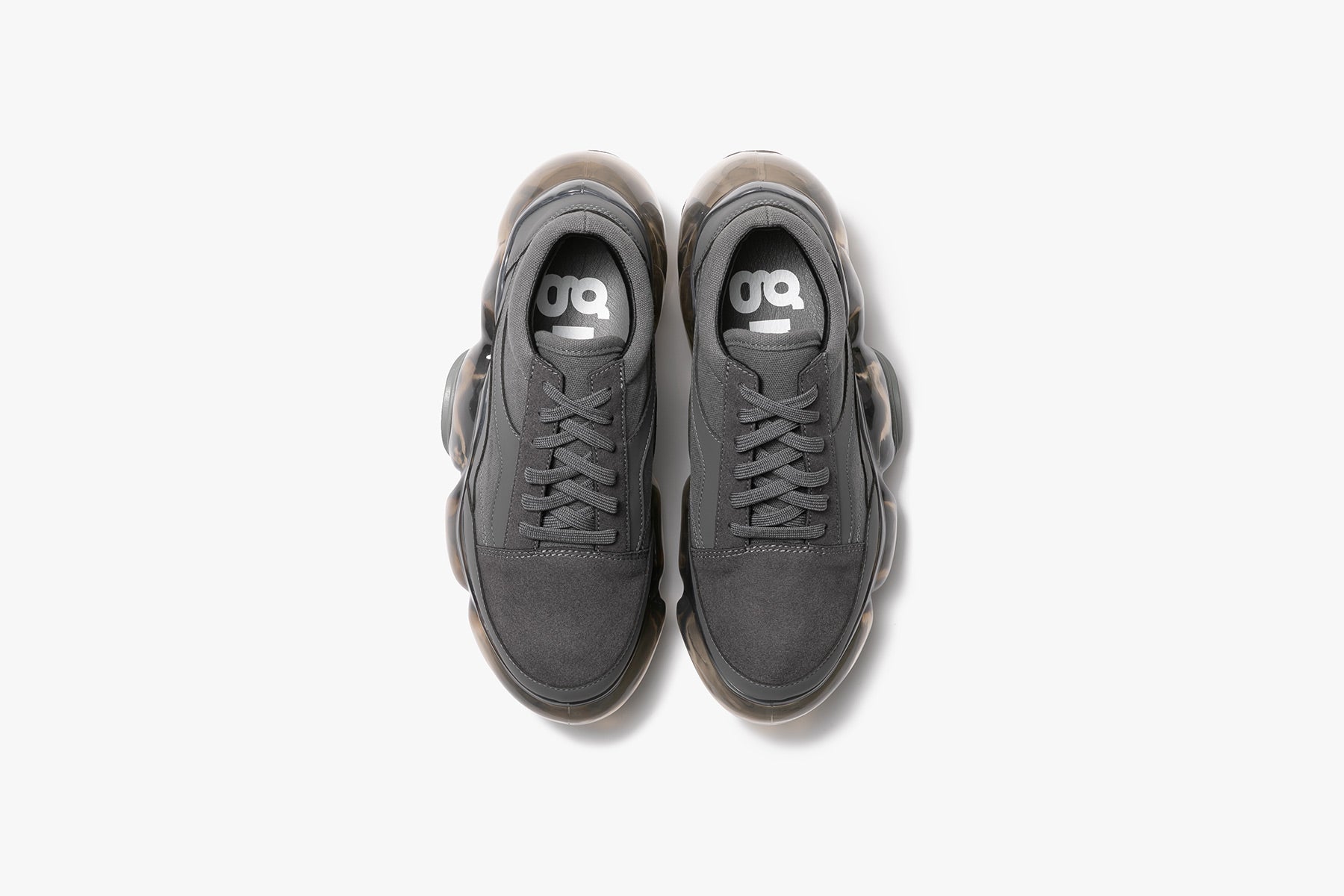 grounds MOOPIE SKATE DARK GRAY / DARK GRAY