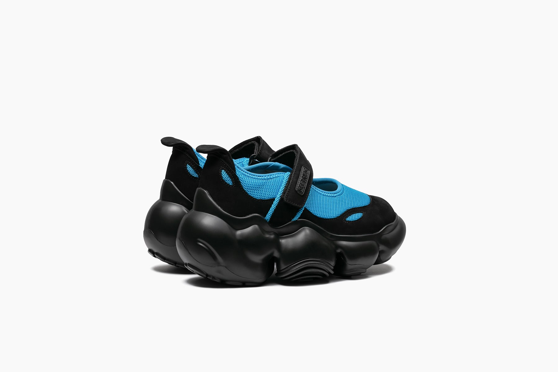 grounds MOOPIE MARY JANE BLUE BLACK / BLACK SOLID MATTE