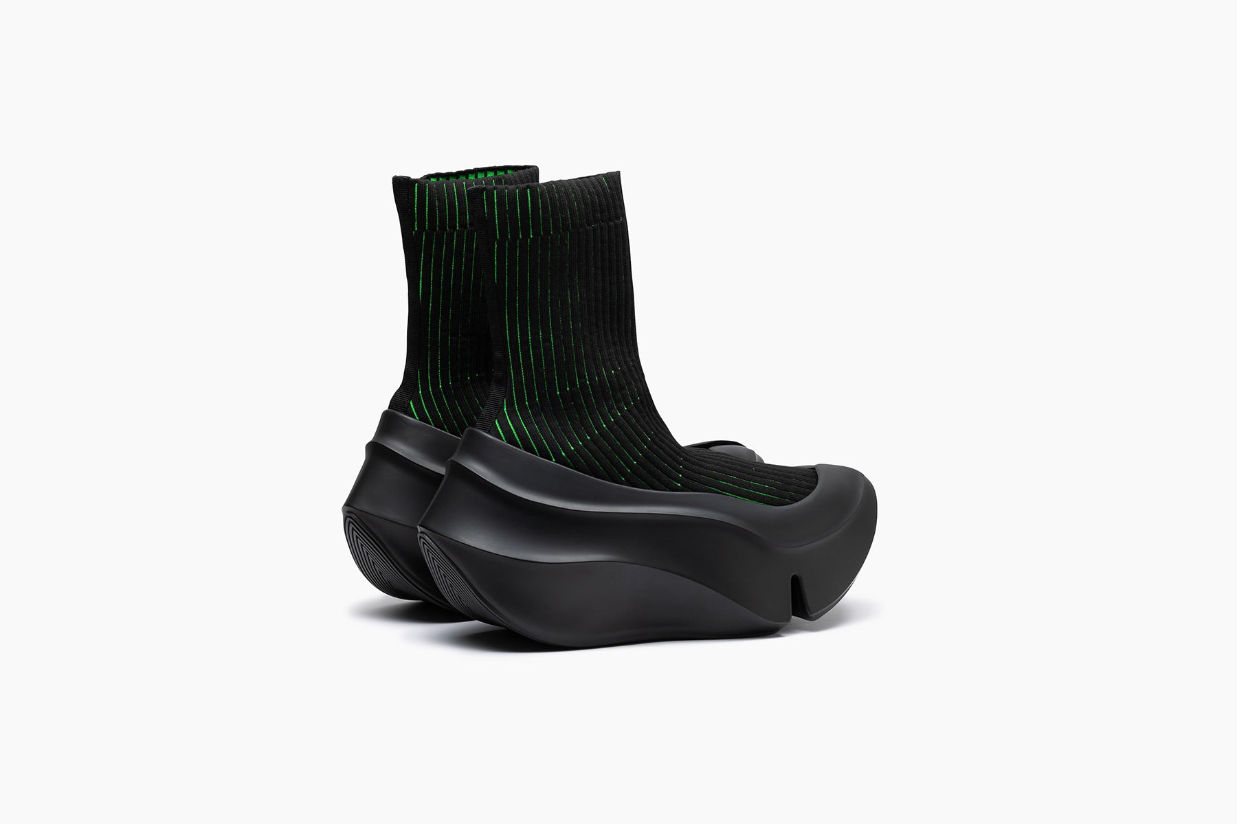 grounds ORCA RIB SOCK BLACK NEON / BLACK PAINT