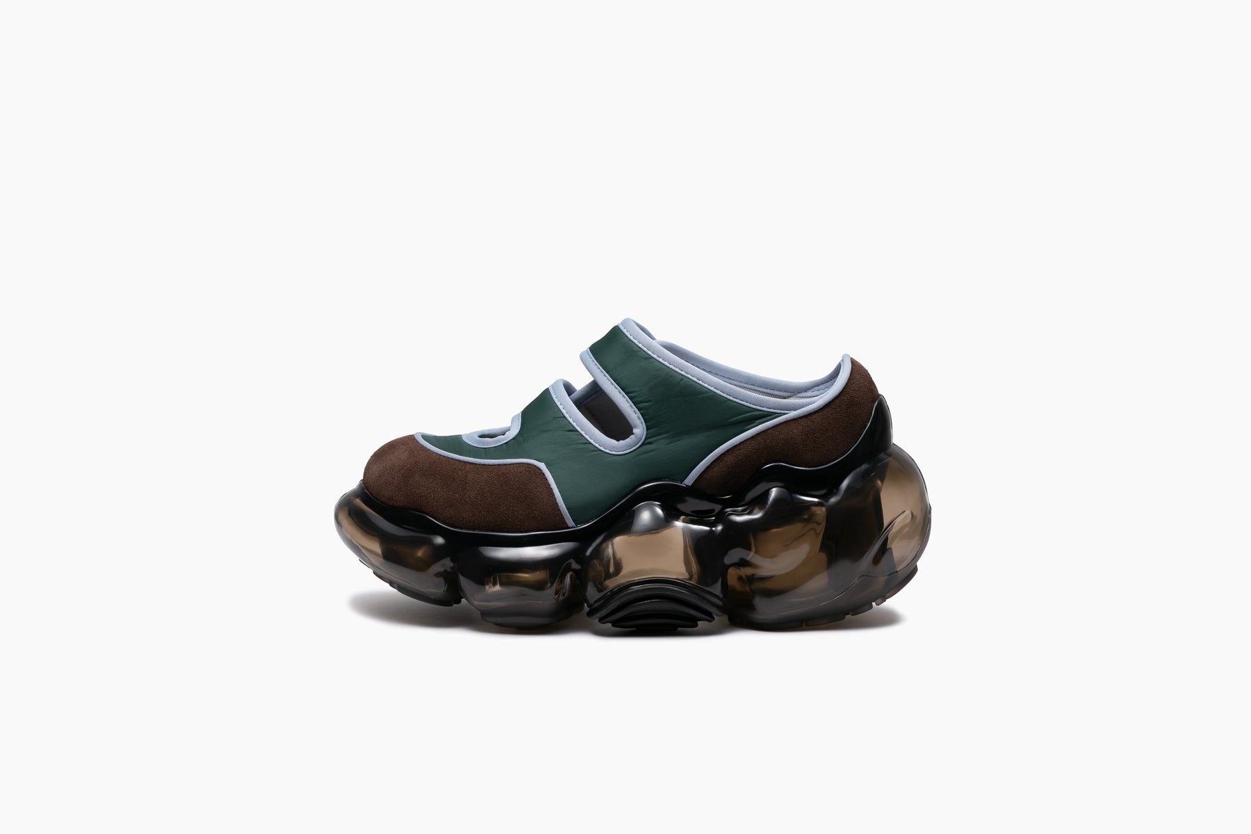 grounds ✳︎MOOPIE black ×clear 25 Grounds shoes for Women - Mikio Sakabe | UJNG
