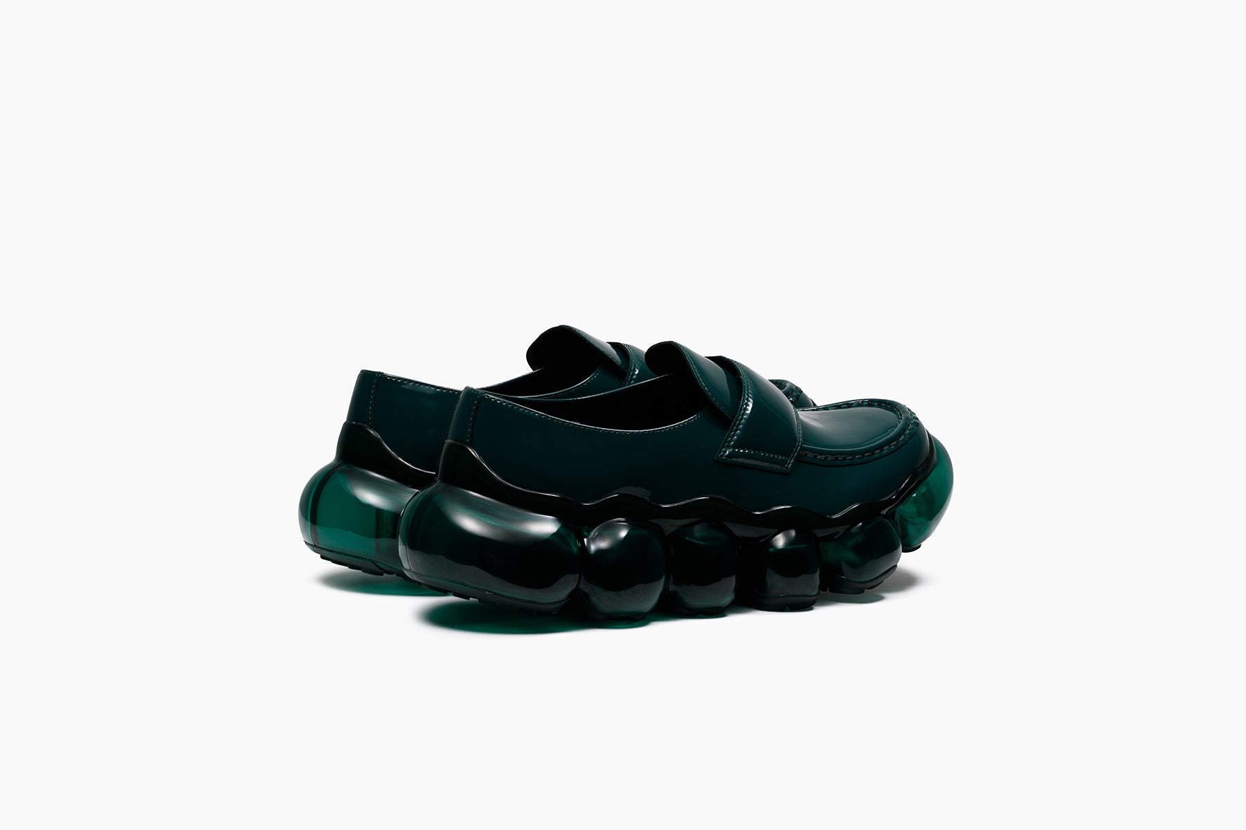 grounds JEWELRY LOAFER DARK GREEN / DARK GREEN