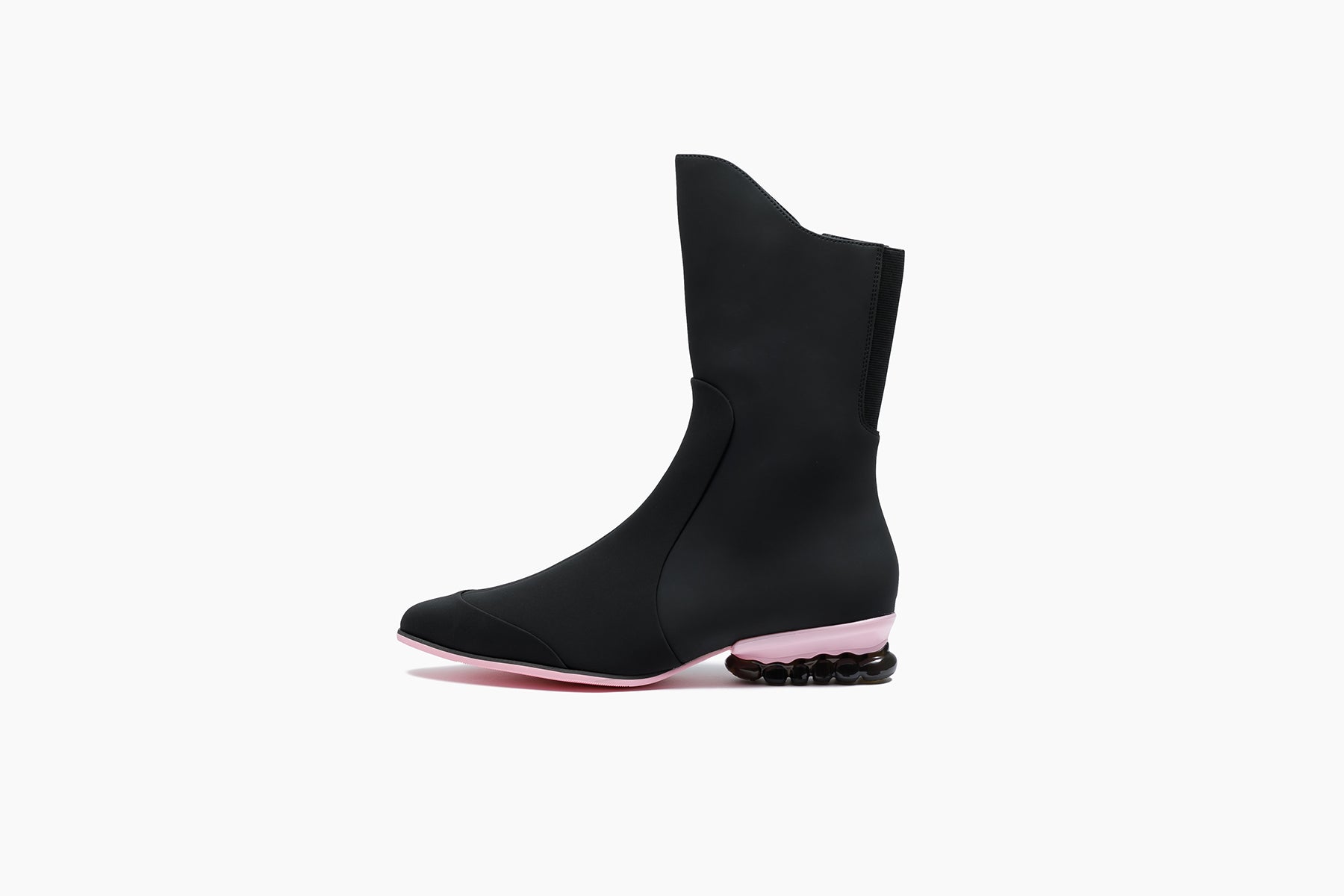 grounds BABY JEWELRY BOOTS BLACK / BLACK PINK