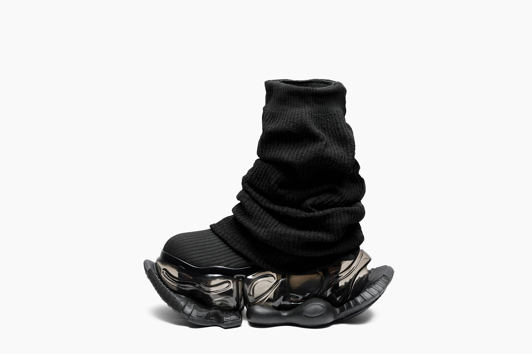 grounds SKYSCRAPER FALCON LOOSE SOCKS BLACK / BLACK