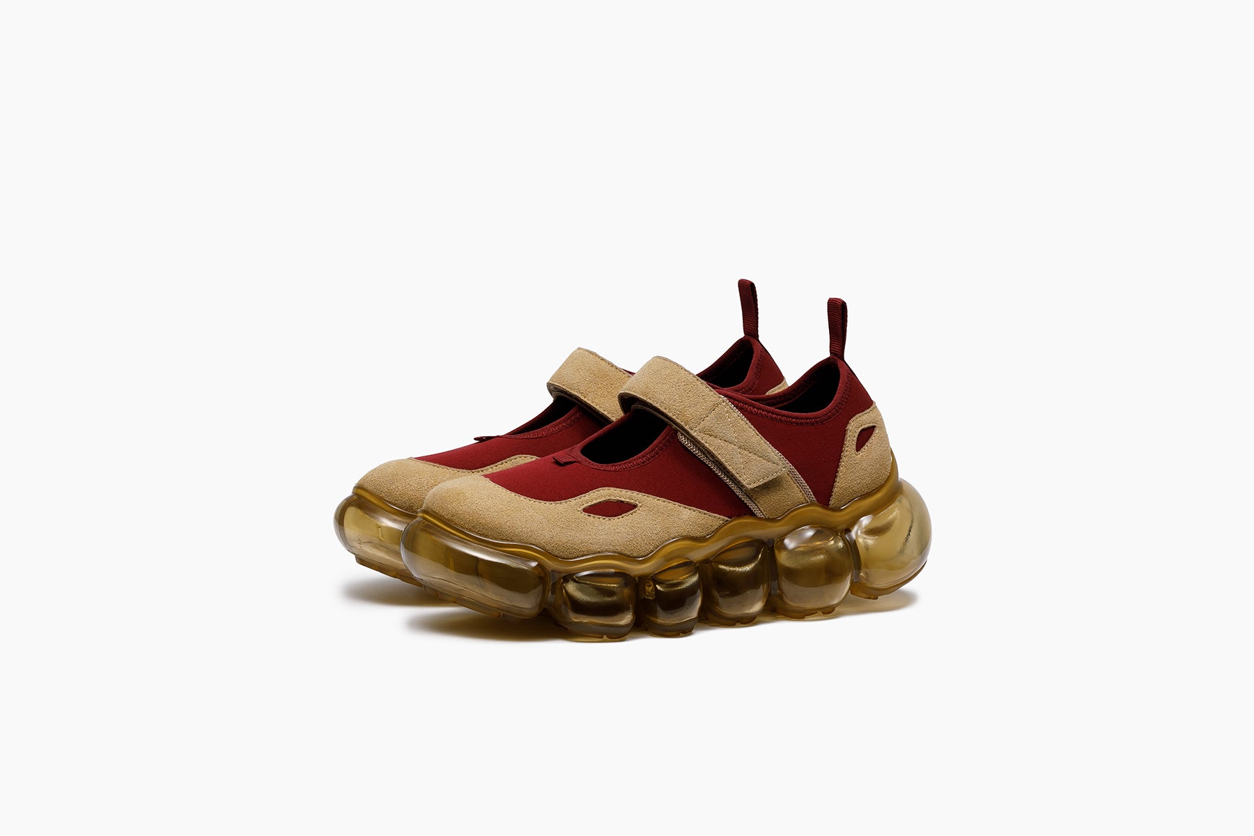 grounds JEWELRY MARY JANE	BURGUNDY CAMEL / CAMEL