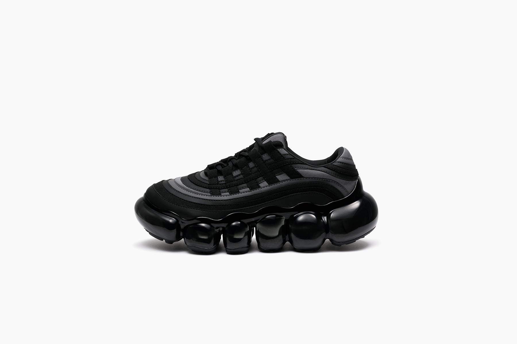 grounds JEWELRY WAFER BLACK GRAY MIX / BLACK