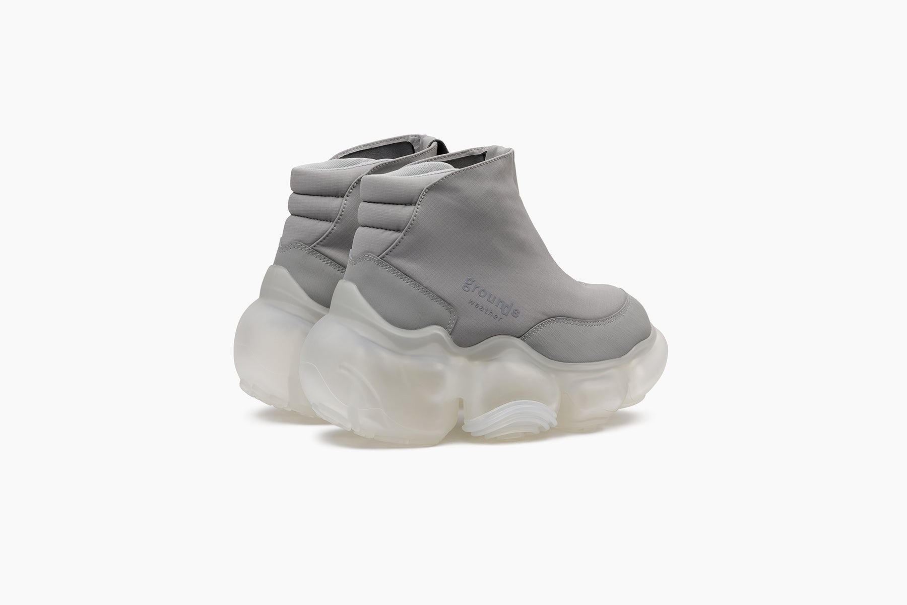 grounds MOOPIE WEATHER　LIGHT GRAY / CLEAR MATTE