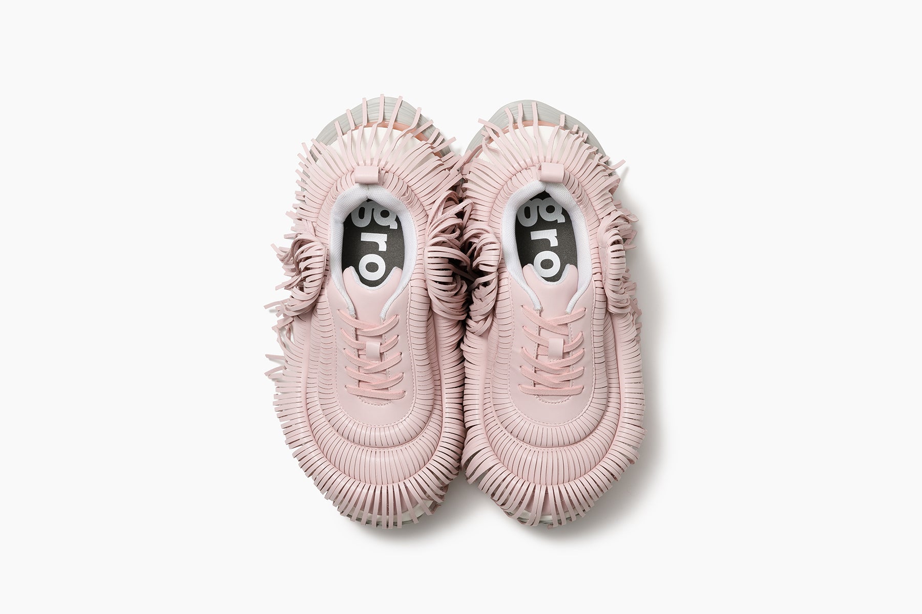 grounds JOG VISION FLUX FRINGLES LIGHT PINK / WHITE