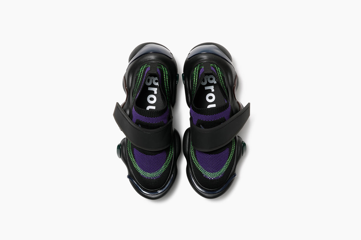 grounds GRAFFITI NOA BLACK PURPLE NEON / BLACK MIX
