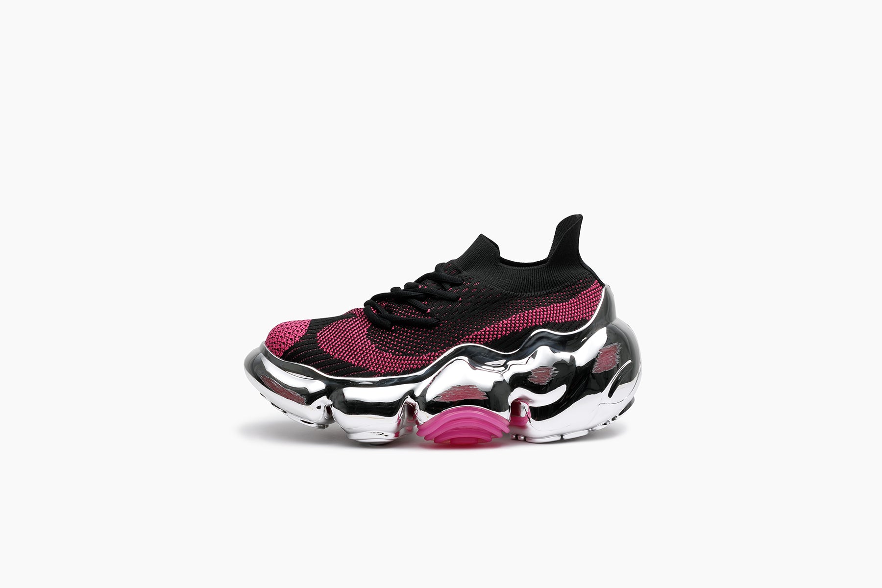 grounds MOOPIE CHROME SCRATCH BLACK PINK / CHROME