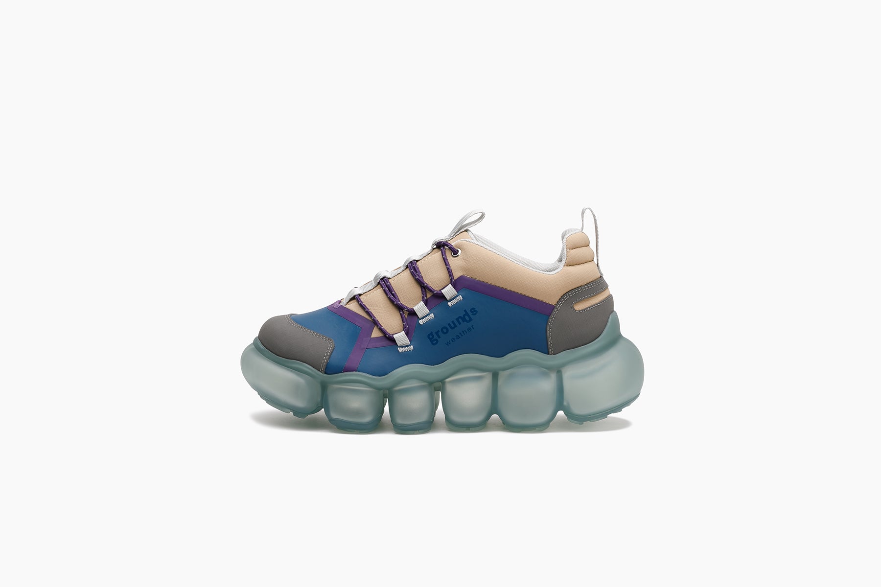 grounds JEWELRY WEATHER NIGHT PURPLE / ICE GRAY MATTE
