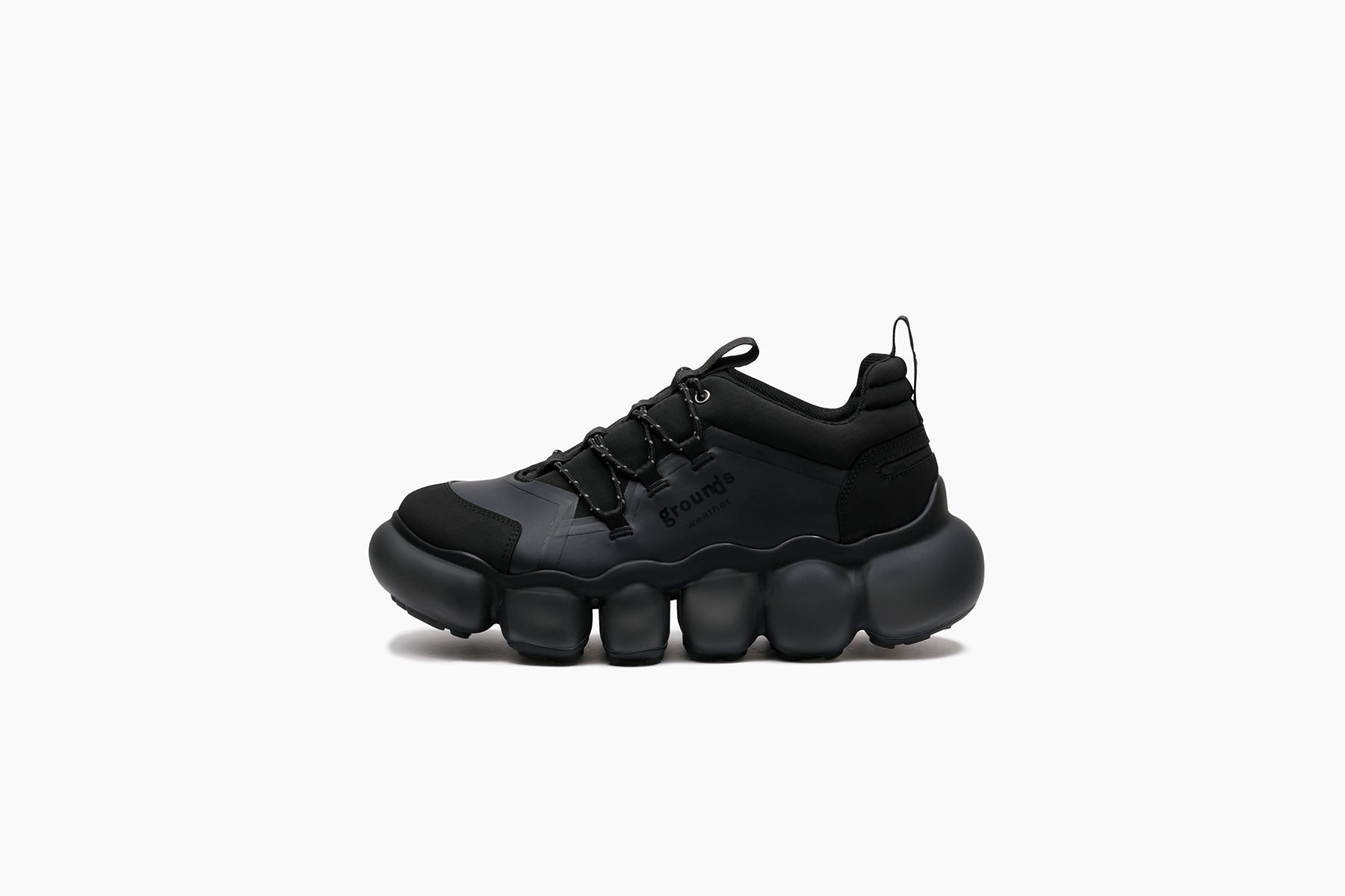 grounds JEWELRY WEATHER BLACK GRAY / BLACK MATTE