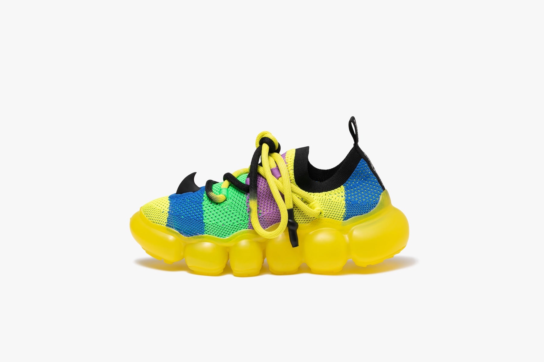 grounds JEWELRY x BERNHARD WILLHELM 08|shark fin stripes trainer / YELLOW