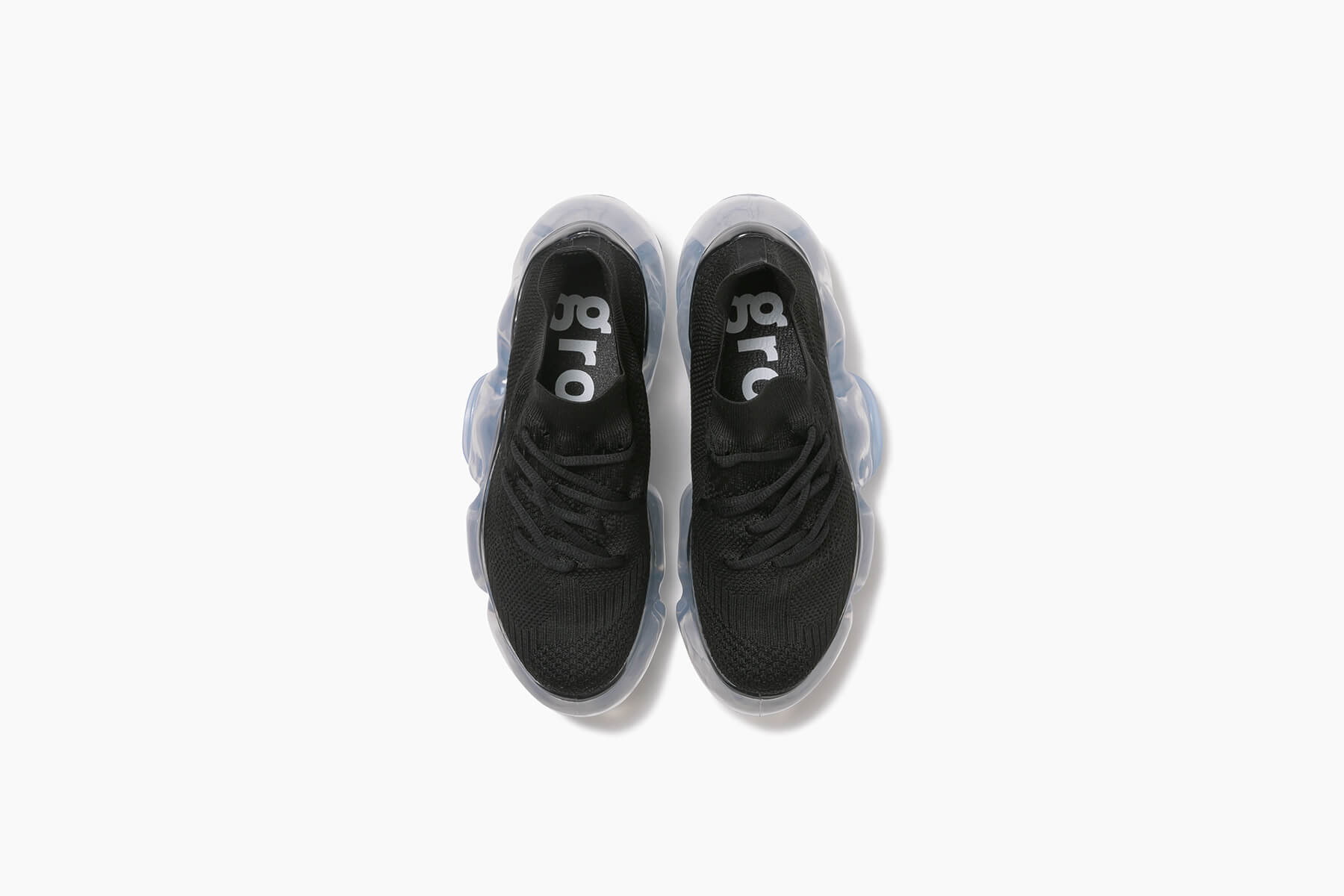 靴 grounds MOOPIE BLACK/ICE GRAY MOOPIE - BLACK / ICE GRAY (ムーピー ブラック/ アイスグレー